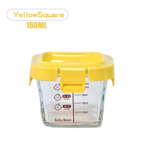Mamibayi 3pcs/Set Tempat Makan Mpasi Bayi Wadah Penyimpanan Makanan Kaca Baby Food Container