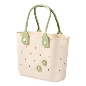 Portable Beach Storage Bag Bathroom Accessory for Travel and Pool Portable and Elegant for Shower Excursions Use