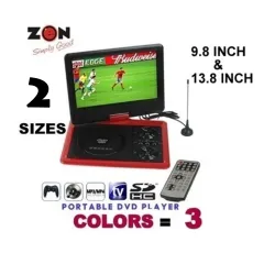 Zen Portable Dvd Player Led Tv Ns 1129 (13.8 Inch) | Lazada Singapore