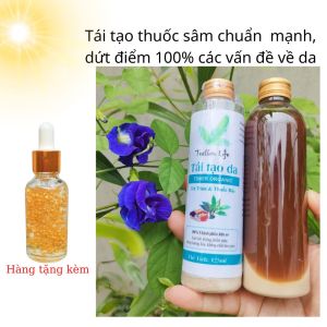 Sản phẩm chuyên Spa serum tái tạo da sâm tái tạo da bong cực mạnh dứt điểm toàn diện mụn nám tàn nhang da sạm màu