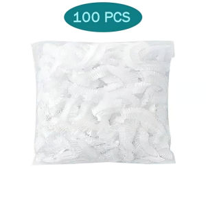 100pcs Reusable Elastic Food Covers Plastic Seal Bowl Plates Cover Stretchable Waterproof Lid Food Fresh Keeping Bag