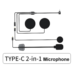 T2P Y5X 4 PEOPLE GROUP CHAT Helmet Intercom Bluetooth Headset Motorcycle Music Sharing Waterproof