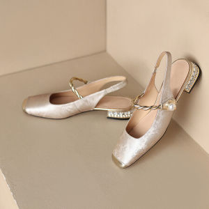 2024 Summer French Style Single Shoe Women