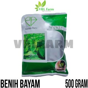 Benih Bayam Manila 500 Gram Asli 100% Original Kemasan Pabrik