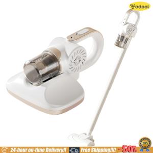 [VOS] 85000Pa Cordless Dust Mite Removal with UVC Light Portable Mopping Machine USB Rechargeable Electric Sweeper for Mattresses Sofas Clean
