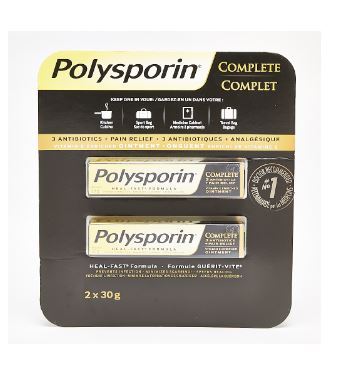 Polysporin - Plus Pain Relief 2 Antibiotics Cream