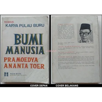 Buku Bumi Manusia-PRAMUEDYA ANANTA NOER