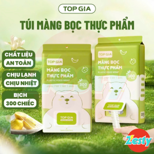 Túi Bọc Thực Phẩm Treo Tường TOPGIA – Chất Liệu PE An Toàn Chun Siêu Dai Đàn Hồi Cao