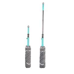 Telescopic Self Wringing Mop Twist Drying Mop Extendable Floor Cleaning Mop Hangable Hand Free Wet Dry Household Mop
