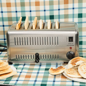 Rougamo Toast Bread Square Bag Heating hine Cookie Baking hine Commercial Toaster 4 Piece 6 Piece Toaster Breakfast hine