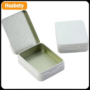 【2-3 days delivery】 New Tin Storage Boxes Small Metal Storage Box Jewelry Keys Coins Box Wedding Candy Storage Tin Can Organizer
