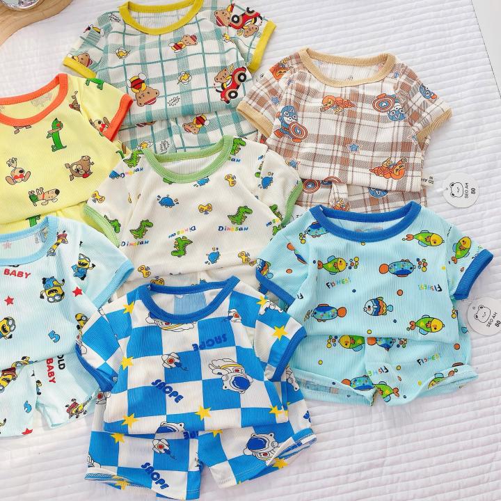 Baby%20Boy%20&%20GIRL%20%20Clothes%20Sets%20baju%20baby%20comel%20Suits%20Summer%20Baby%20Toddler%20Sleeveless%20T-shirt%20Kids%20Shorts%207kg%20-%2018kg%20-%20Image%208