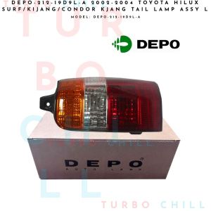 2002-2004 TOYOTA HILUX SURF/KIJANG/CONDOR KJANG TAIL LAMP ASSY L DEPO-212-19D9L-A LEFT/ DRIVER SIDE