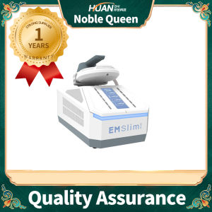 NobleQueen EMS Muscle Stimulator Electromagnetic Emslim Body Sculpting Machine Muscle Stimulator for Weight Loss Hip Lifting Portable