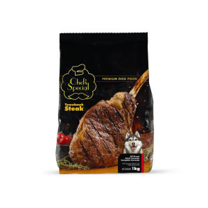 1kg Chefs Special Chefs Tomahawk Steak All Stages Adult Puppy Senior Dog Dogs Pet Dry Food