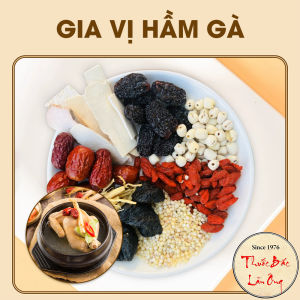 Set 5-10 gói hầm gà tiềm gà tần gà chim heo đầy đủ nguyên liệu mix sẵn thơm ngon bổ dưỡng