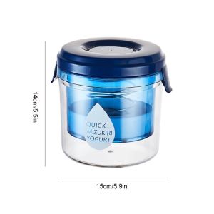 MLADEN Greek Yogurt Maker Tools Yogurt Filter Reusable Milk Filter Cheese Whey Separator Water Draining Fine Mesh Strainer