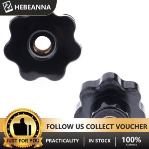 hebeanna Plastic M4 M5 M6 M8 female thread seven star shaped head clamping nuts knob