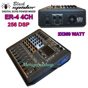 Power Mixer Black spider ER8 ER6 ER4 Power Mixer Blackspider ER-8 ER-6 & ER-4
