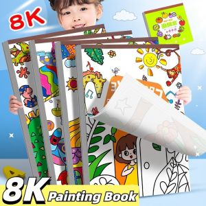 Kids Cartoon Coil Blank Drawing Book Coloring Book Art Painting Enlightenment Painting Book Graffiti