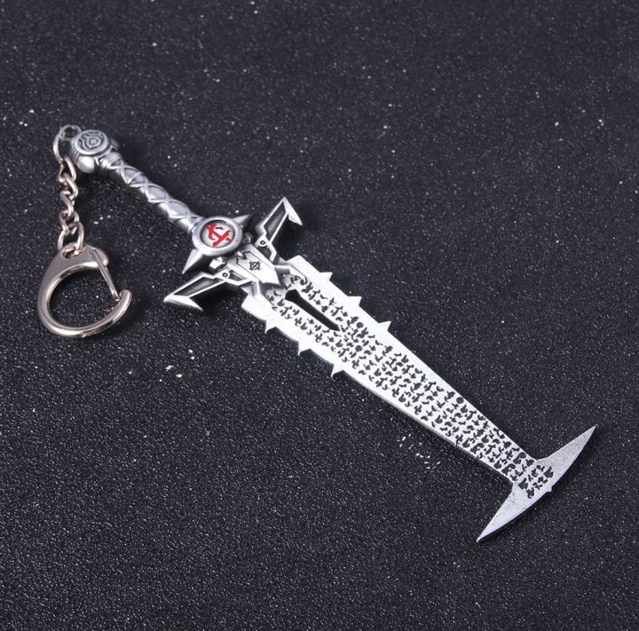 [HOT HUIKKXWIOGHO 556] Game Doom Eternal Crucible Blade Keychain Slayer ...