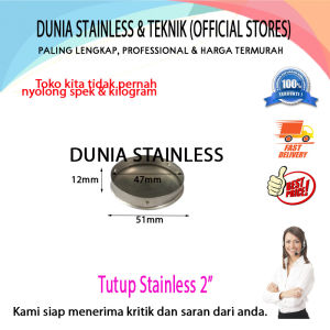 Tutup Stainless 2"