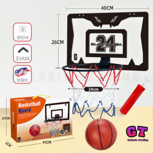 ⚡️READY STOCK⚡️GT Kid Indoor Basketball Game Portable Mini Basketball Hoop Game Toys Set Ball Bola Keranjang