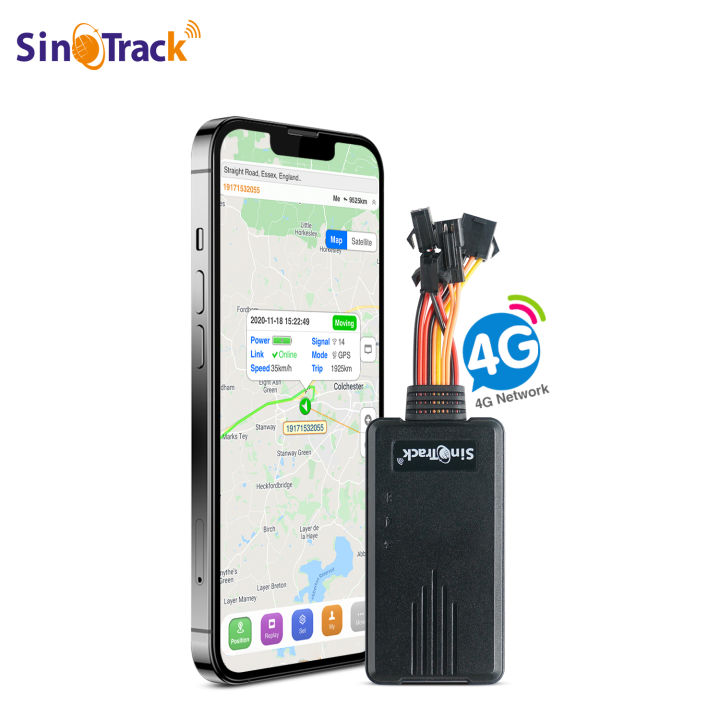 SinoTrack GPS Tracker ST906L 4g For Car Motorcycle Vehicle With Cut Off ...