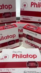 Ống Uống Philatop Khapharco – Hỗ Trợ Bổ Sung Sắt Hỗ Trợ Tăng Cường Sức Khỏe - Hộp 20 Ống x 5ml