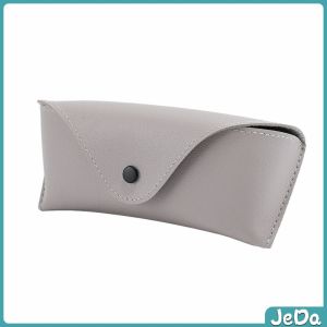 JeDa ซองใส่แว่นตา ซองแว่น หนัง PVC สไตล์มินิมอล 4สี หน้าวี Glasses case