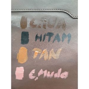 Cat Recolour Kulit Leather Asli dan Sintetis dan Vinyil untuk Tas Sepatu Jaket Dompet Jok Sofa Hitam Cokelat dll