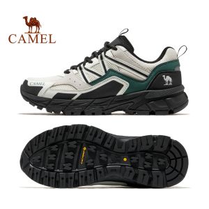 Camel outdoor womens mesh upper climbing shoes shock absorption hiking shoes