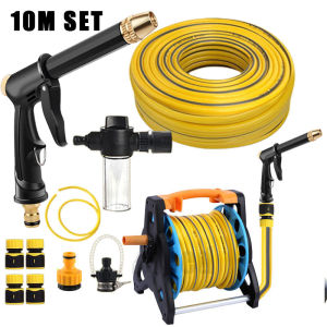 Stackable Garden Hose Reel Water Pipe Storage holder Irrigation Car Wash Set 10m/15m/20m/25m/30m/35m