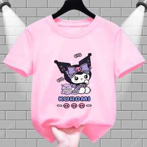 KAOS ANAK PEREMPUAN KUROMI-ANAK UMUR 1-15 TAHUN
