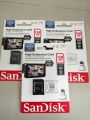 SanDisk High Endurance MicroSD Card ขนาดความจุ 32 / 64 / 128 GB สำหรับกล้องติดรถยนต์และกล้องวงจรปิด สินค้าใหม่ของแท้ มีประกันศูนย์ทุกชิ้น. 