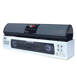 Màu Vàng - Loa Vi Tính Kết Nối Bluetooth - Công Suất 20W  Âm Thanh Hay  Bass Mạnh  Để Bàn Thiết Kế Dạng Gỗ Cực Kì Sang Trọng