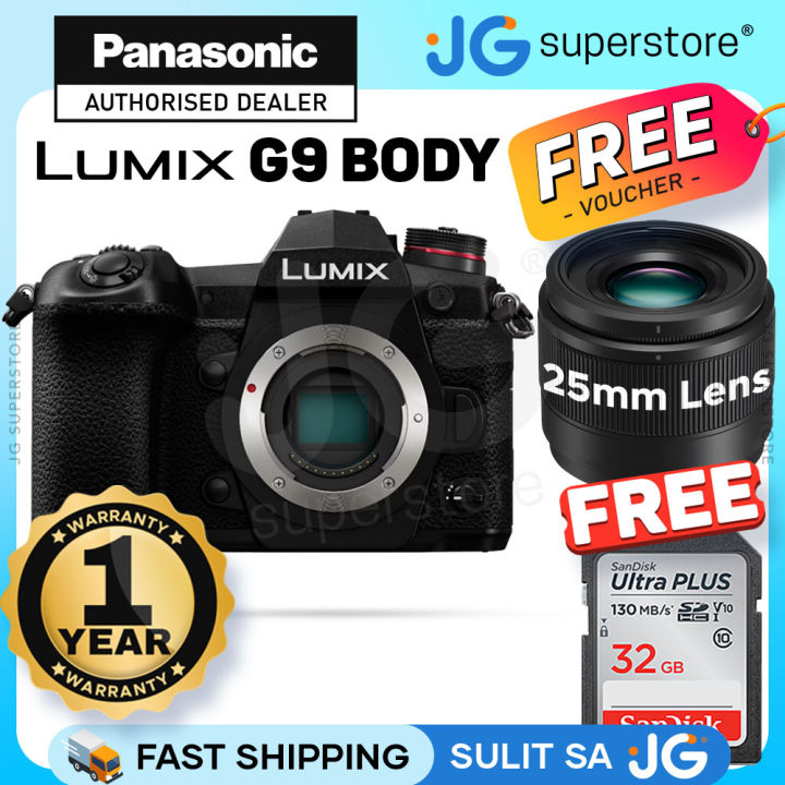 Panasonic Lumix G9 Mirrorless MOS Sensor UHD 4K60p Camera