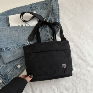 EchoBliss  กระเป๋าแฟชั่นยอดนิยมกระเป๋าโท้ทสำหรับผู้หญิงกระเป๋าใบเล็กแบบพกพาแบบเรียบง่ายกระเป๋าสะพายไหล่สะพายข้างแบบพกพาเฉพาะกลุ่ม