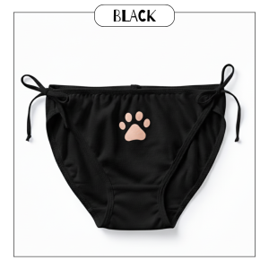 💥Anglebra (N1056) 🌸 กางเกงในแฟชั่นผู้หญิง ลายอุ้งเท้า ระบายอากาศดี