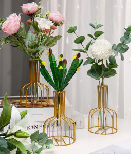 Lọ hoa trang trí decor bàn ăn đàn piano nhà bếp phòng khách (ko kèm hoa)