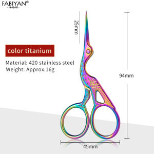 Eyebrow Scissor Nose Hair Trimmer Stainless Steel Eyebrow Trimmer Beard Trimmer Nose Hair Cutter Beauty Tools