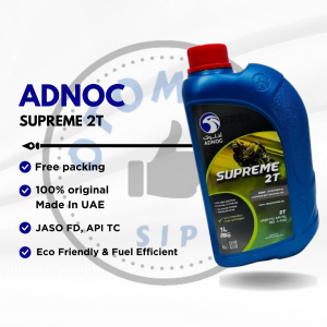 Oli Samping Motor 2Tak Adnoc Supreme 2T Semi Sintetik 1 Liter