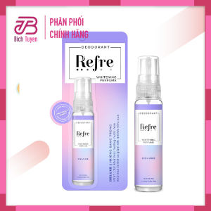 Xịt khử mùi hương nước hoa - Refre Whitening Perfume Xịt khử mùi dưỡng trắng hương nước hoa Refre 30ml/chai - toàn thân - Hương Tình Yêu - Hương Thanh Nhã - Hương Ngọt Ngào - Hương Sang Trọng