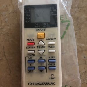 Điều khiển điều hoà NAGAKAWA - Remote máy lạnh Nagakawa (mẫu 1)