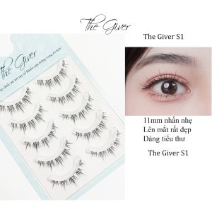 Lông Mi Gân Trong Mềm Mỏng Nhẹ Cong Tự Nhiên Sợi Tổng Hợp 5 Cặp Tái Sử Dụng Dùng Trang Điểm Phù Hợp