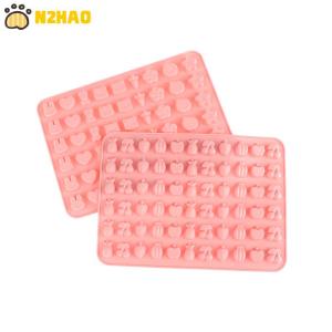 【N2HAO】 1Pc Kinds Sugarcraft Silicone Mold DIY Gummy Animal Fondant Chocolate Candy Mould Cake Resin Art Baking Decor Tools