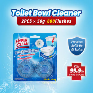 HYPERCLEAN 550ml Bathroom Toilet Cleaner-Instant Stain- Dissolving Foaml Clean for BathtubsToiletsand Tiles