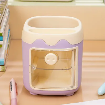 Gratis Semua - Tempat Alat Tulis 2 Laci / Organizer Meja Mini Serbaguna