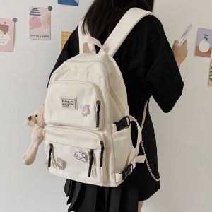 WYK78 Tas Ransel Wanita Pria Sekolah Kuliah Backpack Kekemi Impor TKM