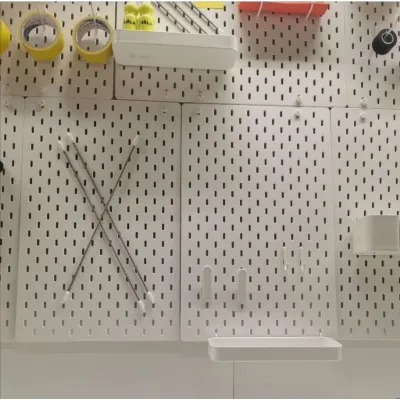 IKEA แท้ค่ะ SKADIS สกัวดิส บอร์ดเจาะรู ขาว ดำ ไม้ 36x56 ซม. 56x56 ซม. 76x56 ซม.